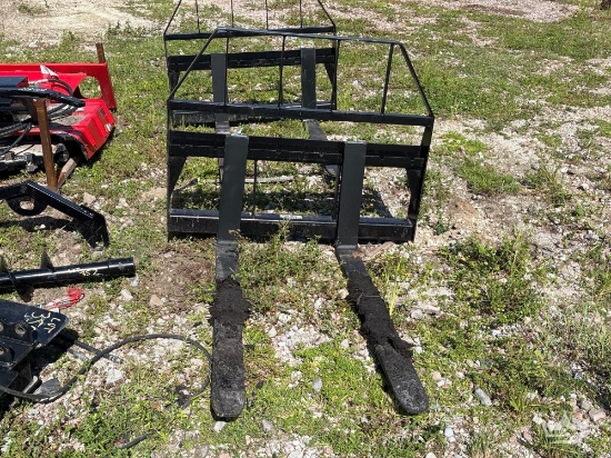 2025 Kivel Forks and Frame Skid Steer Attachment