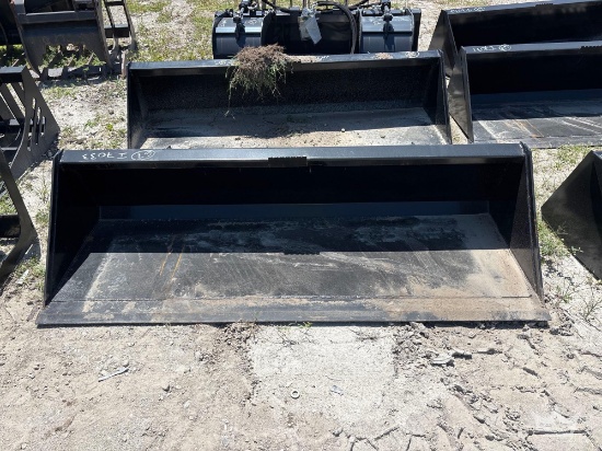 2025 Swict 84in Bucket Skid Steer Attachment