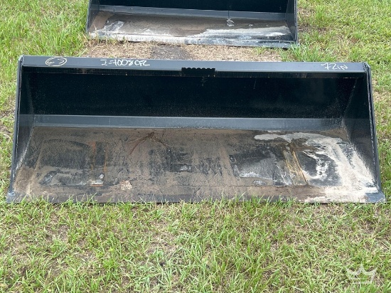 2025 Swict 72in Bucket Skid Steer Attachment