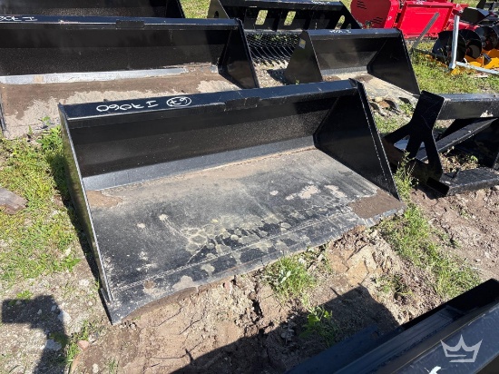 2025 Swict 60in Bucket Skid Steer Attachment