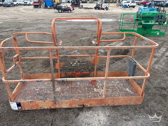 Boom Lift Man Basket Attachment