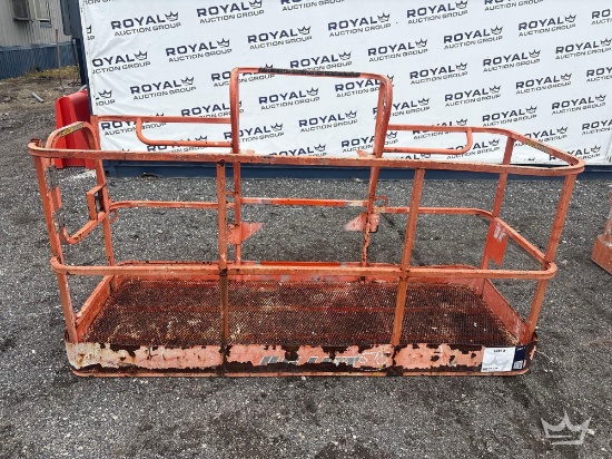 Boom Lift Man Basket Attachment
