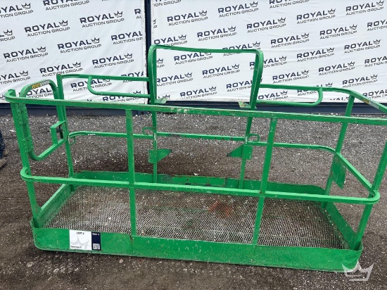 Boom Lift Man Basket Attachment
