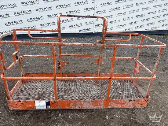 Boom Lift Man Basket Attachment