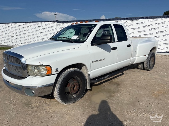 2003 Dodge Ram 3500 Crew Cab Pickup Truck