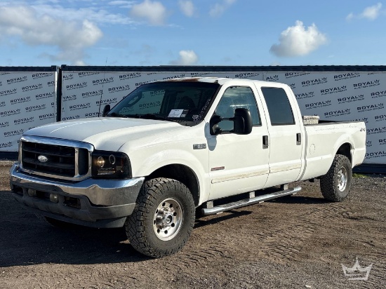2003 Ford F-250 4x4 Crew Cab Pickup Truck