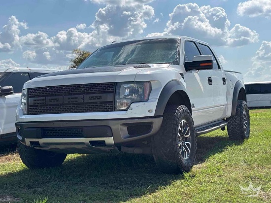 2012 Ford F-150 SVT Raptor 4x4 Crew Cab Pickup Truck