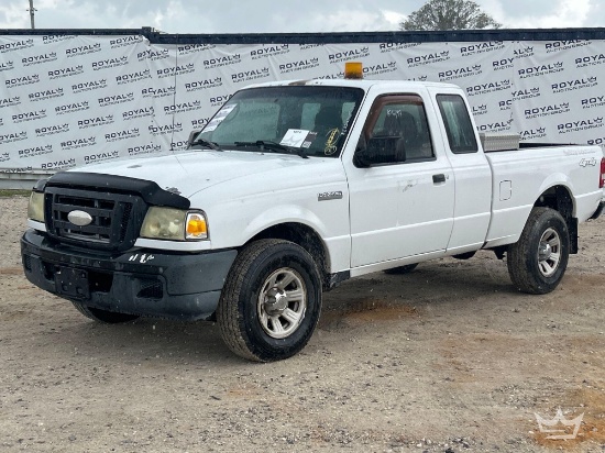 2007 Ford Ranger 4x4 Ext. Cab Pickup Truck