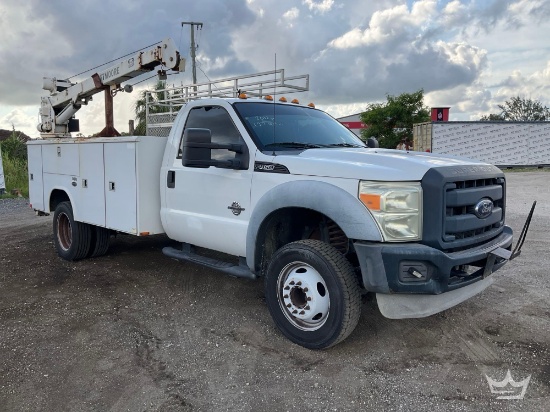 2012 Ford F-450 Liftmoore 5,000lb. Crane Service Truck