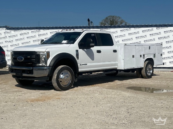 2019 Ford F-550 4x4 Crew Cab Reading Service Truck