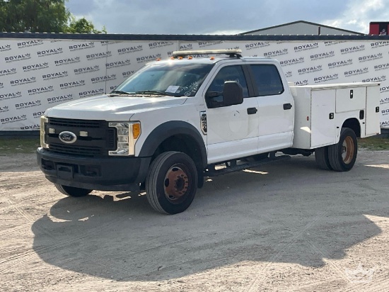 2017 Ford F-450 Crew Cab Knapheide Service Truck