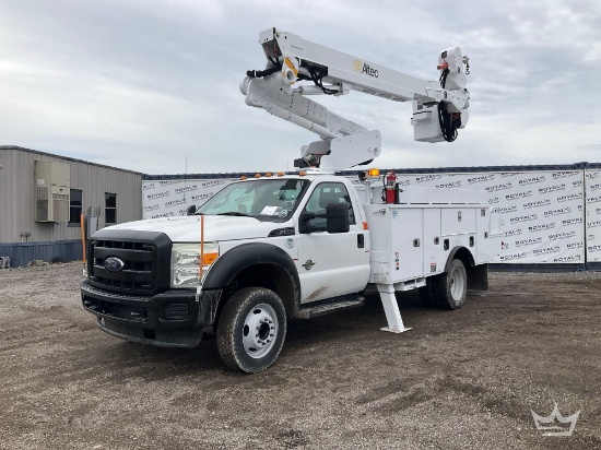 2015 Ford F-550 Altec AT40M 40ft. Insulated Bucket Truck