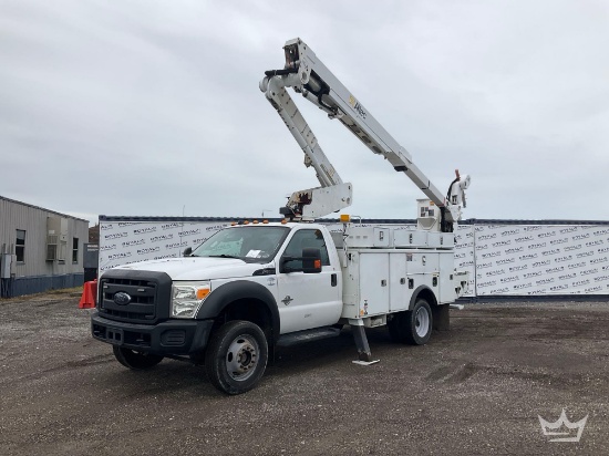 2012 Ford F-550 Altec AT40M 40ft. Material Handling Insulated Bucket Truck