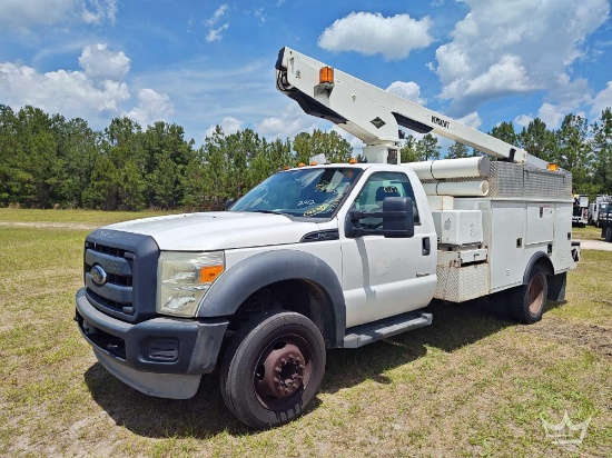 2013 Ford F-450 Versalift TEL29N-03 34ft. Bucket Truck