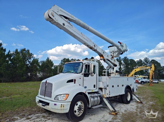 2016 Kenworth T370 Altec AA55 56ft. Material Handling Bucket Truck