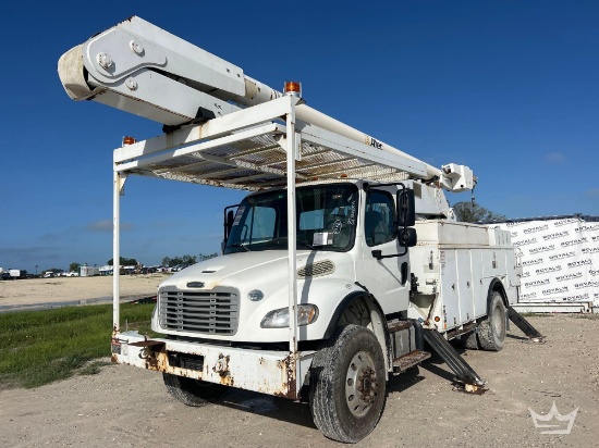 2014 Freightliner M2 106 4x4 Altec AA755 55ft. Material Handling Insulated Bucket Truck