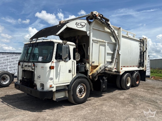 2019 Autocar ACX Xpeditor EZ-Pack 40yd. Front Loader Garbage Truck