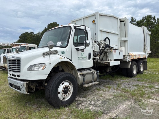 2019 Freightliner M2 106 T/A G-S Products Side Loader Refuse Garbage Truck