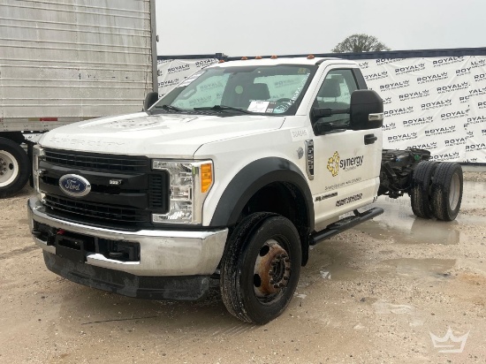 2017 Ford F-550 4x4 Cab and Chassis Truck