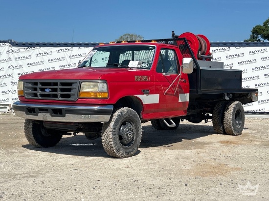 1995 Ford F-350 4x4 Brush Fire Truck