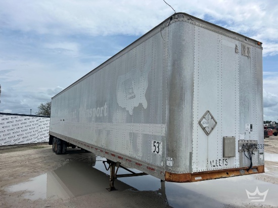 1997 Trailmobile 53ft. T/A Dry Van Trailer