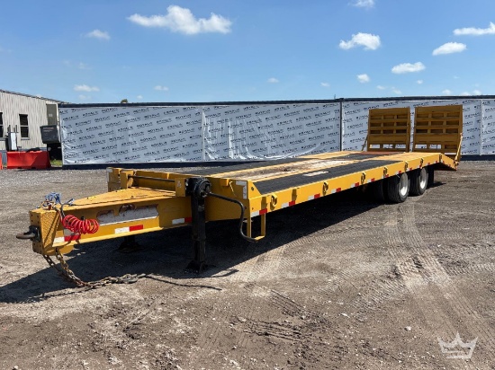 2016 Global 25 Ton T/A Dovetail Tag Trailer