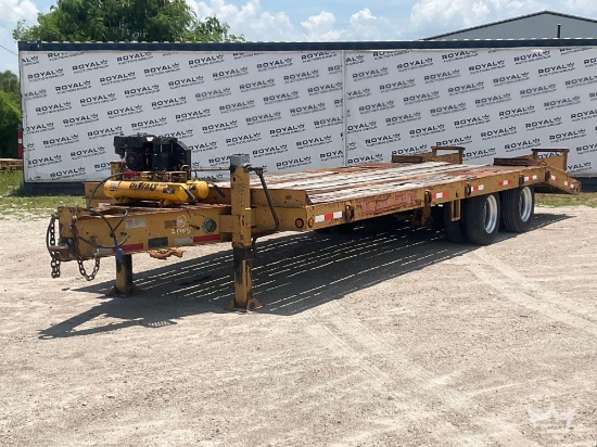 2012 Lucon 20T20ALP 24 Ton T/A Tag Trailer