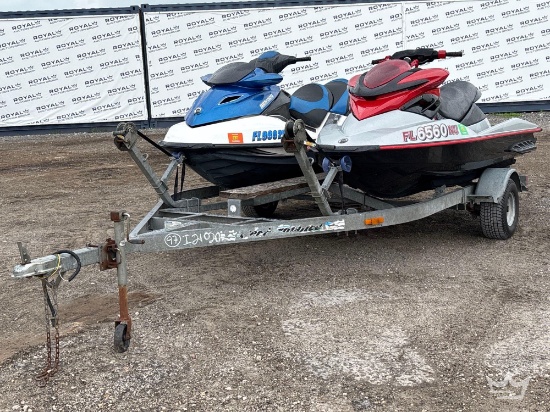 2008 Sea- Doo Jet Ski, 2009 Sea-Doo, Jet Ski w 2018 S/A Trailer