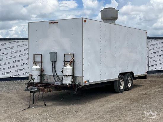 20ft. Enclosed Concession T/A Trailer