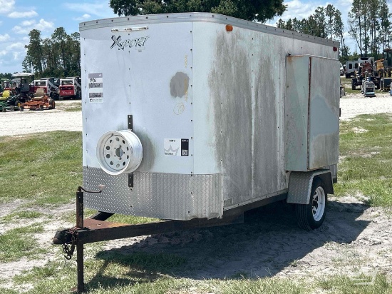 10ft. S/A Enclosed Cargo Trailer