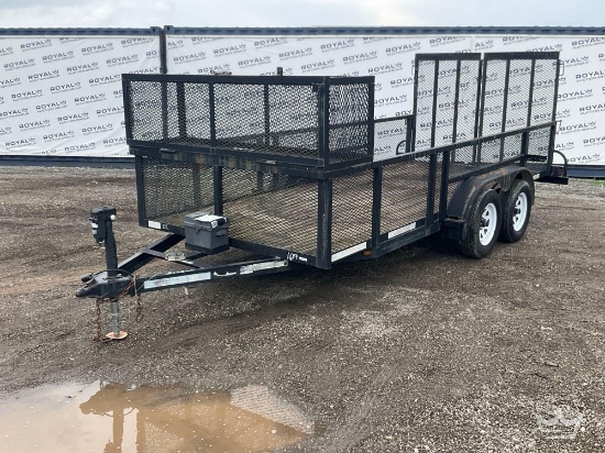 2016 Texas Trailers 16ft T/A Utility Trailer