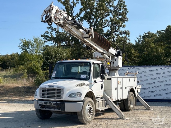 2018 Freightliner M2106 Altec DC47TR Insulated Digger Derrick Truck