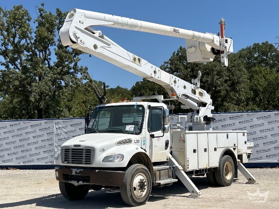 2019 Freightliner M2 106 4x4 Altec AA55 56ft. Material Handling Insulated Bucket Truck