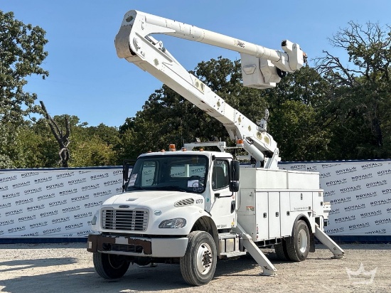 2019 Freightliner M2 106 4x4 Altec AA55E 56ft. Material Handling Insulated Bucket Truck