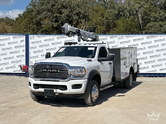 2023 Ram 5500 4x4 Summit 6620 6,000lb. Crane Mechanics Truck