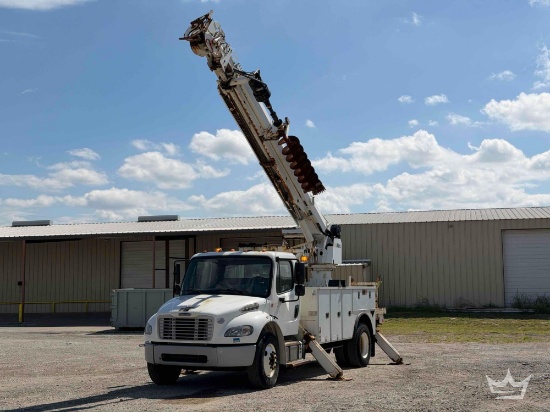 2016 Freightliner M2 106 Altec DM47B-TR Insulated Digger Derrick Truck