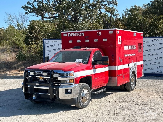 2016 Chevrolet C3500 Ambulance
