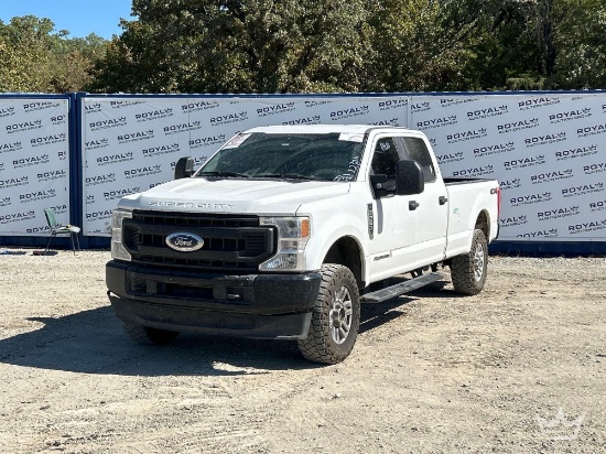 2021 Ford F-250 4X4 Crew Cab Pickup Truck, VIN # 1FT7W2BT6MED04684