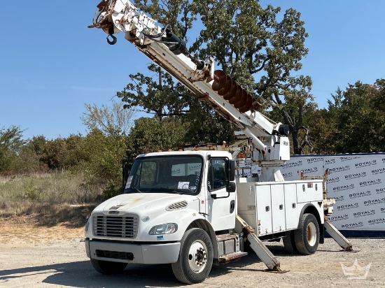 2016 Freightliner M2 106 Altec DM47B-TR Insulated Digger Derrick Truck