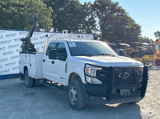 2021 Ford F-450 4x4 Venturo ET12 3,500lb. Crane Service Truck