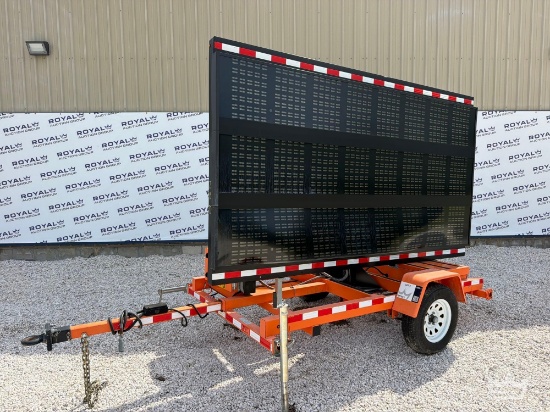 2022 American Signal T331L Towable Solar Message Board