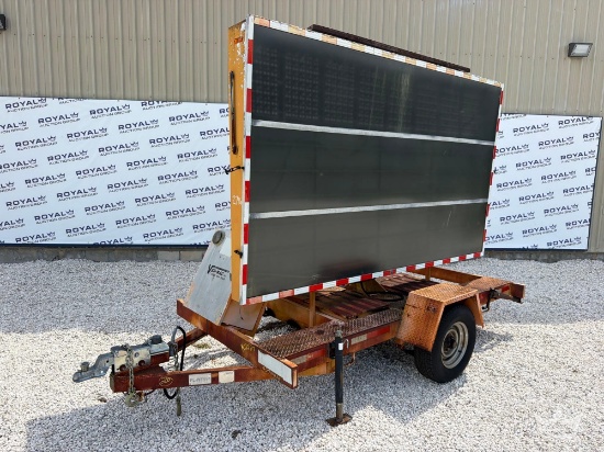 Ver-Mac Towable Solar Message Board