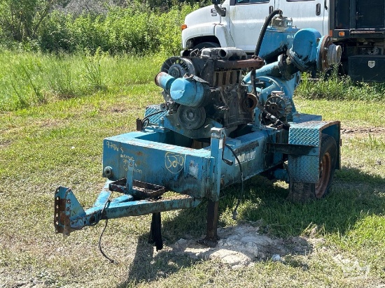 1997 Acme Dynamics SPP 200-60 8in. S/A Towable Trash Pump