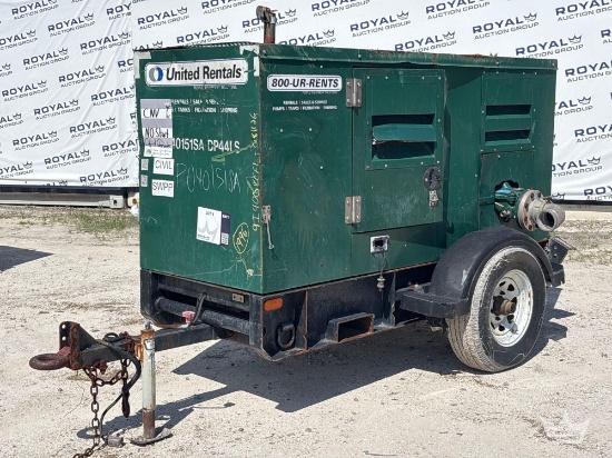 2017 Baker Corp DP44LS 4in Towable Trash Pump