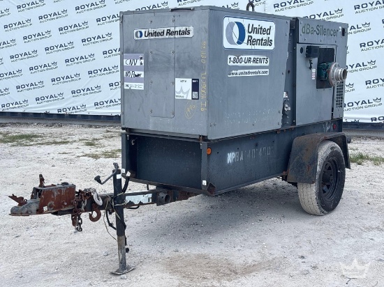 2012 Magnum Power MTP4500 4in Towable Dry-Prime Trash Pump