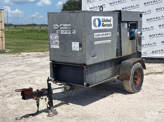 2014 Magnum Power MTP4500 4in Towable Dry-Prime Trash Pump