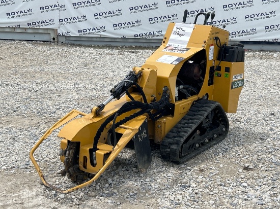 2022 Vermeer SC30TX Walk-Behind Stump Grinder w/ 2022 Vermeer TRL33 Tilt Trailer