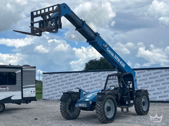 2018 Genie GTH-636 6,000lb 4x4 Rough Terrain Telehandler