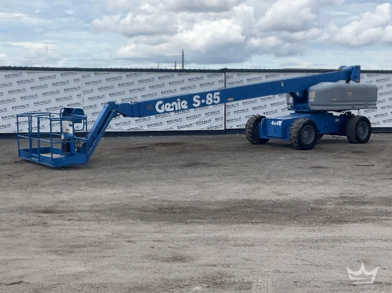 2005 Genie S-85 85ft 4x4 Telescopic Boom Lift