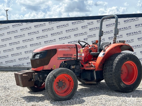 2017 Kubota M5660SUD 56HP 4WD Utility Tractor